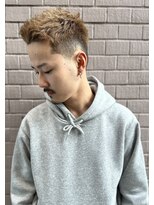 フランクスバーバーザスタンド(Frank’s barber the stand)&nbsp;癖毛風パーマアップバング束感ショート
