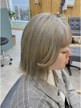 アフターニュース 新潟(afternews) ミルクティーベージュ/ダブルカラー/駅前/駅南