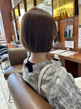 美容室エクストラアーツジャパン(X ARTS JAPAN) まとまるボブ