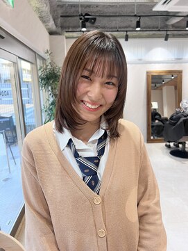 アドア 横浜(ADORE) 【ADORE横浜】顔まわりレイヤー×レイヤーカット