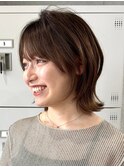 30代40代大人女性/前髪ありショートボブ/ショートヘア/髪質改善