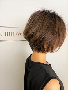 ケイトブラウン(KATE BROWNE)の写真/大人女性の艶髪にこだわり、髪に優しいオーガニック薬剤を使用♪大人性の”なりたい”を叶えます＊
