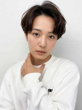 ブロッサム 東中野店 30代40代メンズセンターパート清潔感ビジネス好感度モテ髪