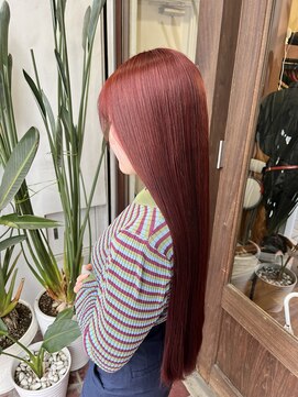 アン ブリーチ 大宮駅東口店(UN BLEACH) 【ダブルカラー】チェリーレッド♪