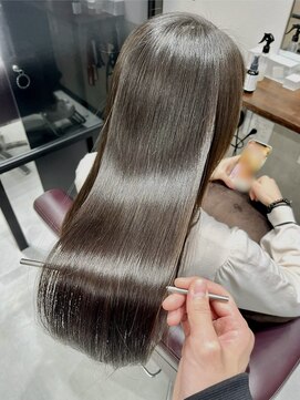 ライア 吉祥寺南口店(laia) ブルーベージュ×髪質改善【髪質改善 laia 吉祥寺 美容室】