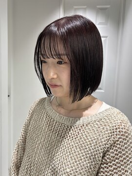 ゼスト 八王子店(ZEST) ブリーチなしダブルカラー/ラベンダーブラウン【藤野はるひ】