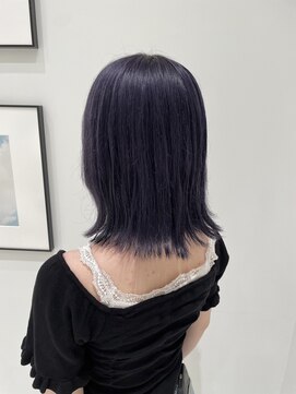 ハイブ 金沢(Hive) 透明感アッシュパープル