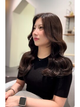 ジラソル(girasol) 韓国レイヤー×前髪×アッシュ×髪質改善カラー