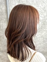 アヤラグランスパ 船橋店(AyaLA GRAN SPA) 【福田隆晃】オレンジブラウン/ボブウルフ/小顔