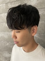 ニアウ 伊勢崎連取店(Niau)&nbsp;メンズマッシュツイストスパイラルパーマメンズパーマ