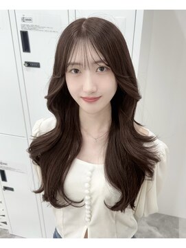 イミュ(IMMU) ブラウンベージュ×上品お姉様hair