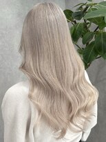 ロウル 渋谷(LOWRL)&nbsp;ホワイトミルクティー/ケアブリーチ/ダブルカラー