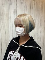 ジェイエルビー(JLB) 【JLB.MOE】ホワイトブロンド&ペールブルー