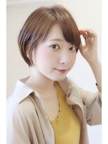 アイ(I.)&nbsp;【 Ｉ. 】30代からのナチュラル前下がりショートボブ　川口