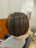 松本平太郎美容室 立川店&nbsp;【立川 　ハイライトショート　30代40代50代】