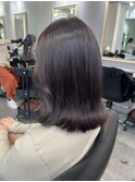 ダークラベンダー　20代/30代/ブリーチなし