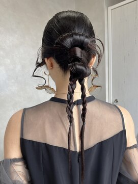 イルウィ(irwi) 【miku/ヘアセット】結婚式/カチモリ/韓国ヘア/シニヨン