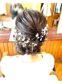 結婚式ヘアアレンジ