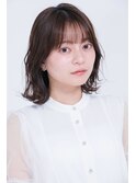外ハネニュアンスウェーブ/イルミナ/メテオ/TOKIO/40代/50代