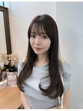 ロンドアベニール 北千住(Lond avenir) 韓国ヘア顔周りカット前髪カット髪質改善北千住デジタルパーマ