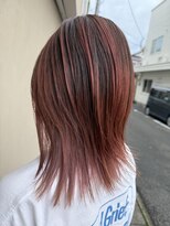 スーリール 春日千歳町店(Sourire)&nbsp;ピンク×バレイヤージュ