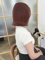 レイ 津田沼(Lei)&nbsp;アプリコットオレンジ/くびれヘア/ウェーブショート/津田沼