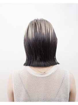 ルプラ ガーデン(le-pla garden) ボブ#切りっぱなし#ブリーチ#ルーツカラー#豊橋#豊川#田原