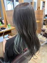 ヴィアルス 花山店(VIARS)&nbsp;インナーカラー×水色