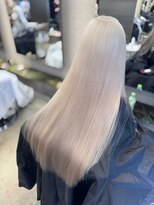 ペレ 栄店(PELE) ホワイトグレージュ/デジタルパーマ/チェリーブラウン/栄