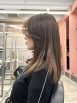 ディプティモイラ(dipty MOILA)&nbsp;透明感ベージュ◎顔まわりレイヤー