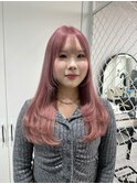 Rina 透明感ピンクベージュ/レイヤー