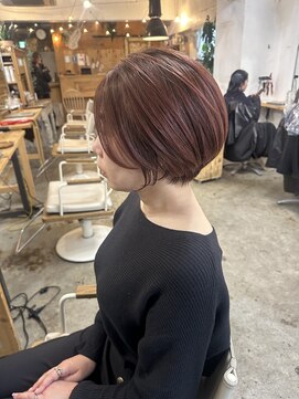 ウィークエンド(WEEKEND) 白髪ぼかし&丸みショート