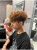 スパイキーショート　フェード　スペインカール　ルーズパーマ