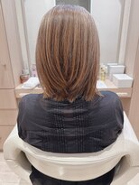 コーエン(cowen)&nbsp;ミニボブ段カットくびれウルフ似合わせ美髪グレージュ明るい40代