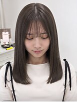 ヘアアトリエ ナイン(hair atelier nine)&nbsp;ダークパープル/ナチュラルショート/夏のヘアアレンジ/福島市