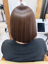 チェリッシュ(Cherish) 小顔髪質改善カラーベージュブラウンメテオトリートメント