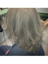 ヘアースペース 練馬店(hair space COCO)&nbsp;透明感抜群、アッシュグレー