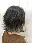極細ハイライトのお洒落ボブ☆