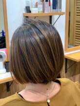 ラッソ ルーツヘアー 明石店(laco Roots Hair) ローグラデーションボブ