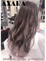 アザラ(AXARA)&nbsp;【 AXARA 海老名 】ピンクアッシュ&グレージュ・グラデーション