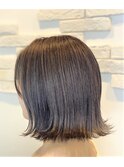 外ハネボブ【郡山/髪質改善/インナーカラー/ブリーチ/前髪】
