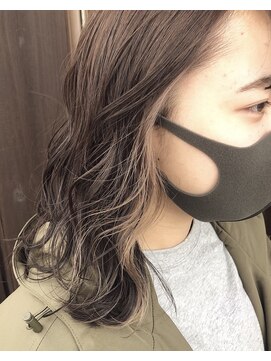ヘアー ファルル(HAIR FaLuLu) レイヤー/ベージュ/インナーカラー