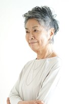 えがお美容室&nbsp;【えがお美容室】60代にオススメ☆ふんわりショート