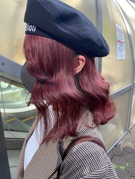 オフホワイト 大阪店(Off-White) 韓国風ボルドーカラー