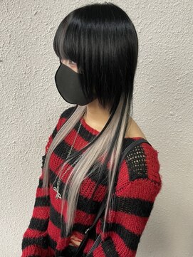 ディー エメ(D-aimer-) エクステで、ショート→ウルフヘアに☆