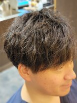 メンズアートヘアー ブーム(MEN'S ART HAIR BOOM) ツイストスパイラルパーマ