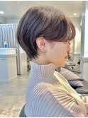 大人可愛い20代30代40代丸みショートボブ【GRAFF蔵前】
