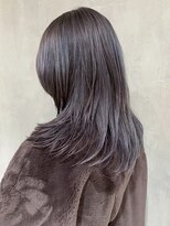 アイティーバイアルバム 下北沢店(IT by ALBUM)&nbsp;グレージュ_アースカラーくびれヘアツートンカラー_ba378311
