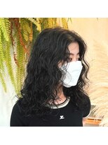 アクセヘアー 町田(acce hair)&nbsp;ロングヘアのくるくるパーマ