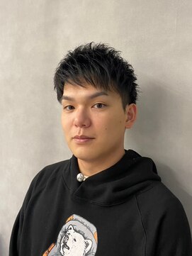 ソアー 新大阪(SOAR) スーツにも似合う好印象◎ツーブロック×束感ショート【新大阪】
